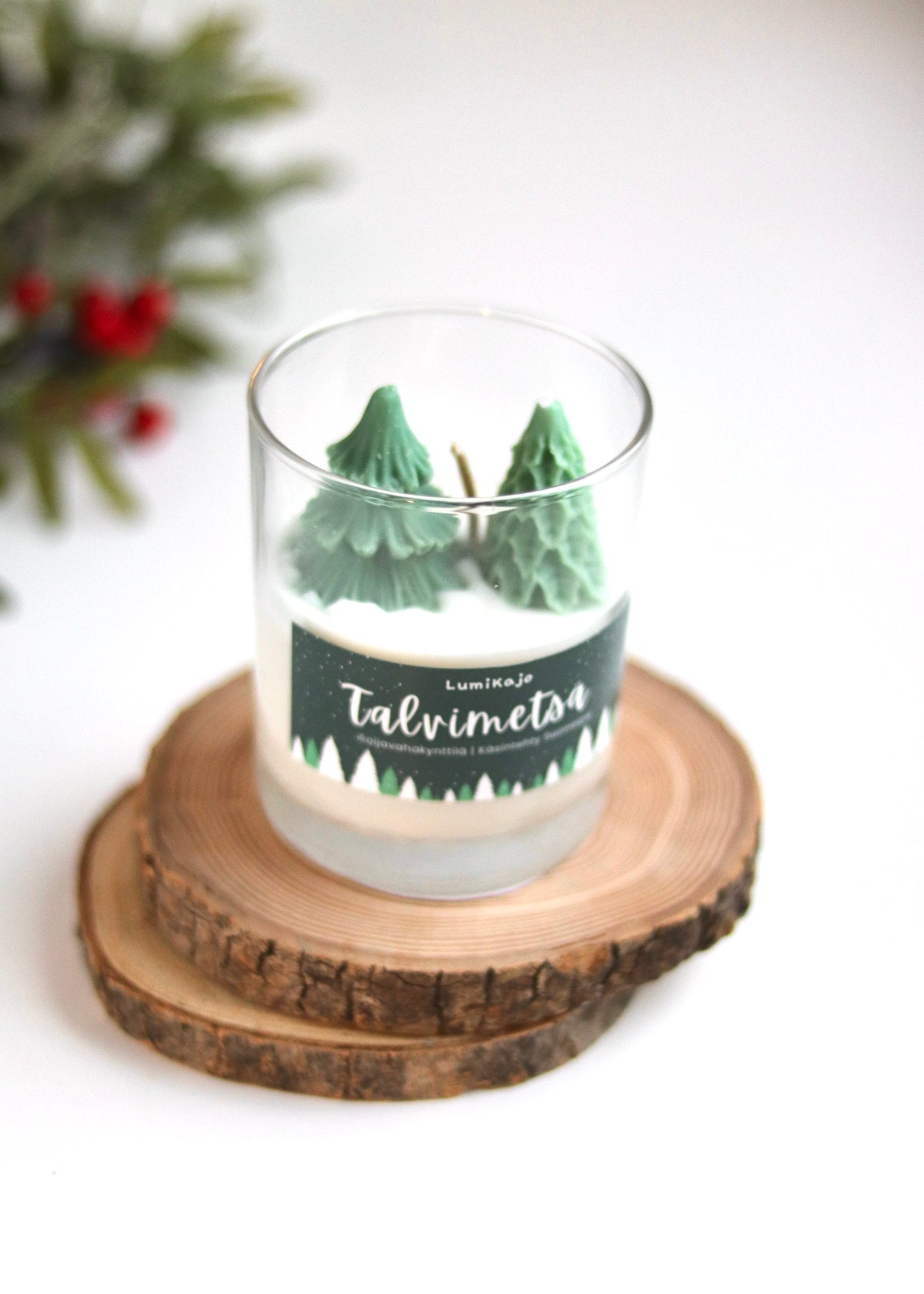 Talvimetsä Scented Handmade Soywax Candle