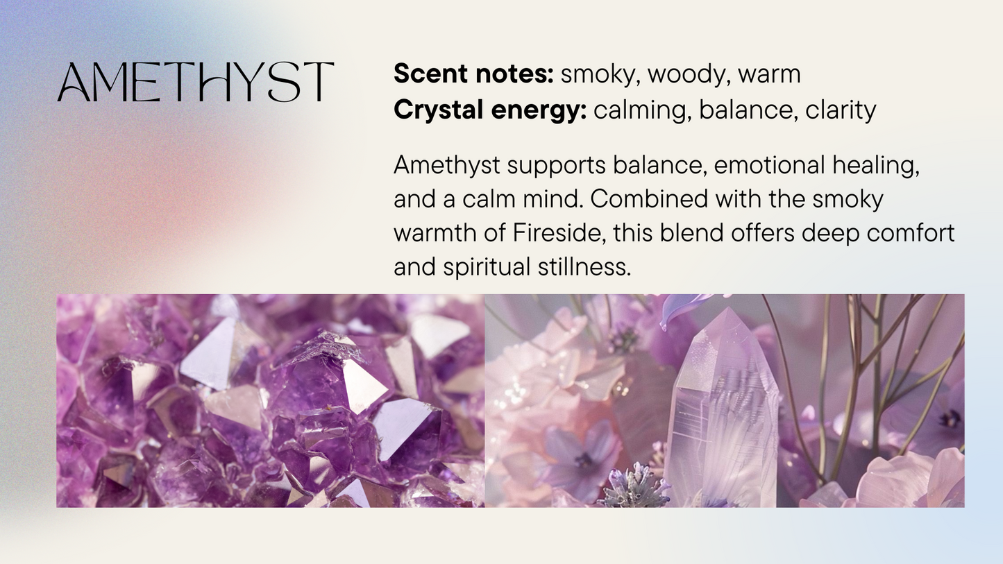 Amethyst Soywax Candle