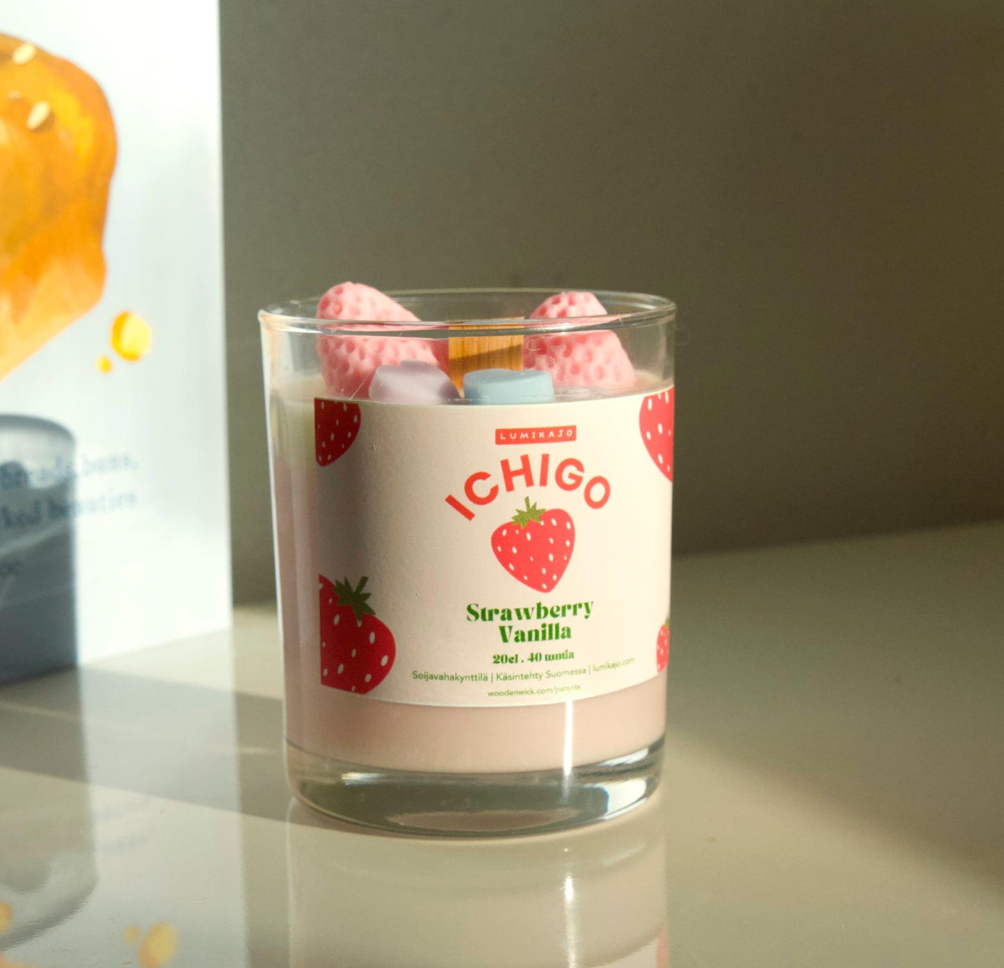 Ichigo Shortcake Dessert Scented Candle