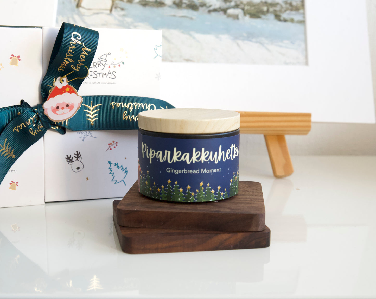 Christmas Scented Handmade Soywax Candle Set - 3 candles/set