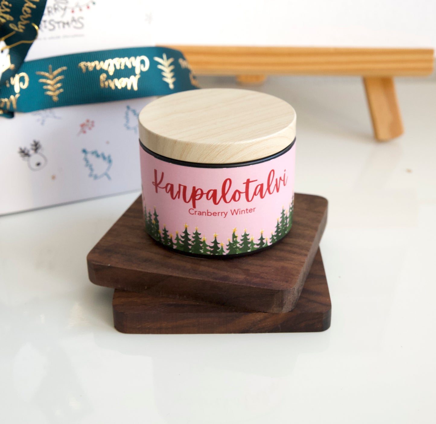 Christmas Scented Handmade Soywax Candle Set - 3 candles/set