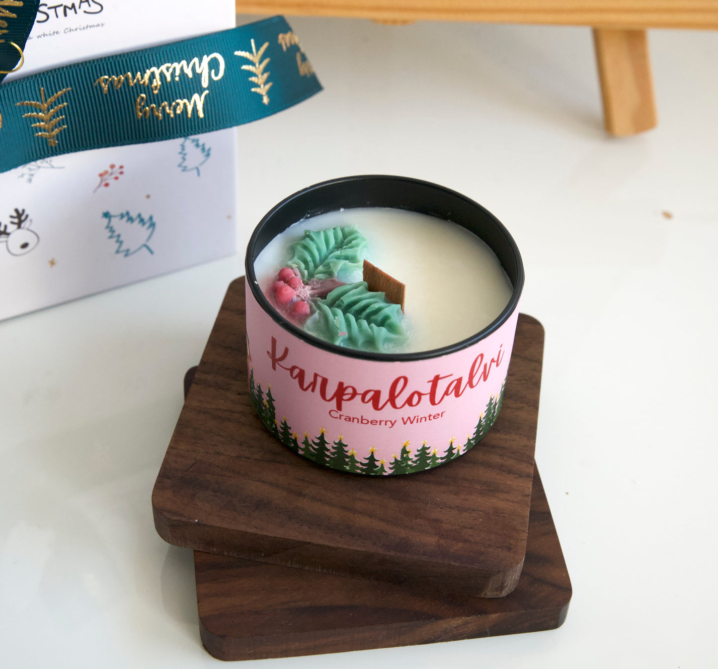 Christmas Scented Handmade Soywax Candle Set - 3 candles/set