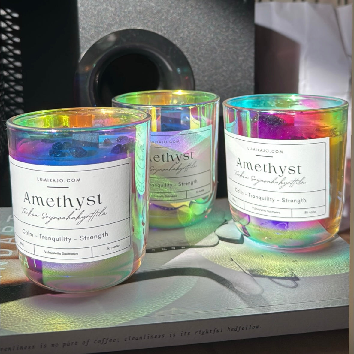 Amethyst Soywax Candle