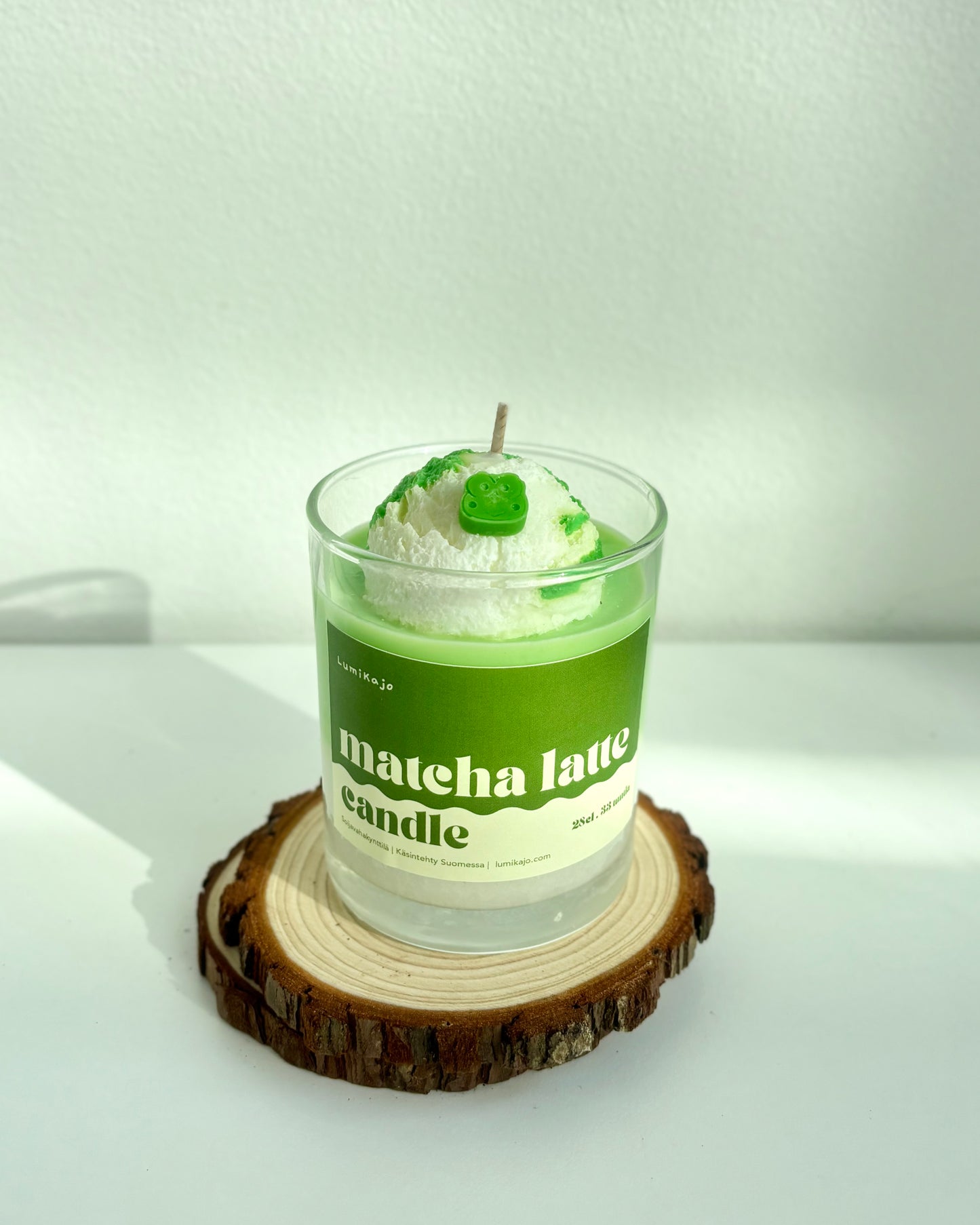 Matcha Latte Scented Handmade Soywax Candle