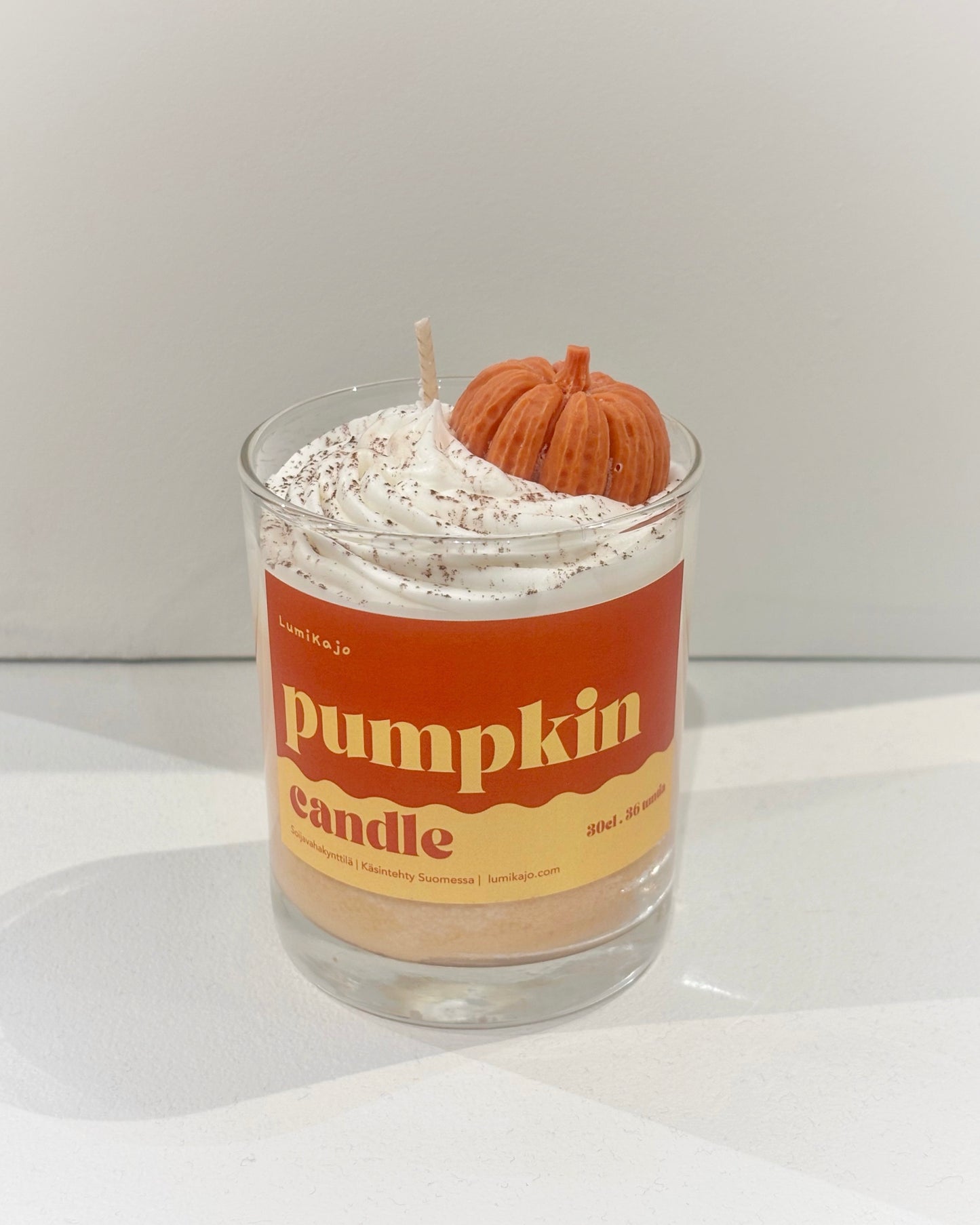Pumpkin Scented Handmade Soywax Candle