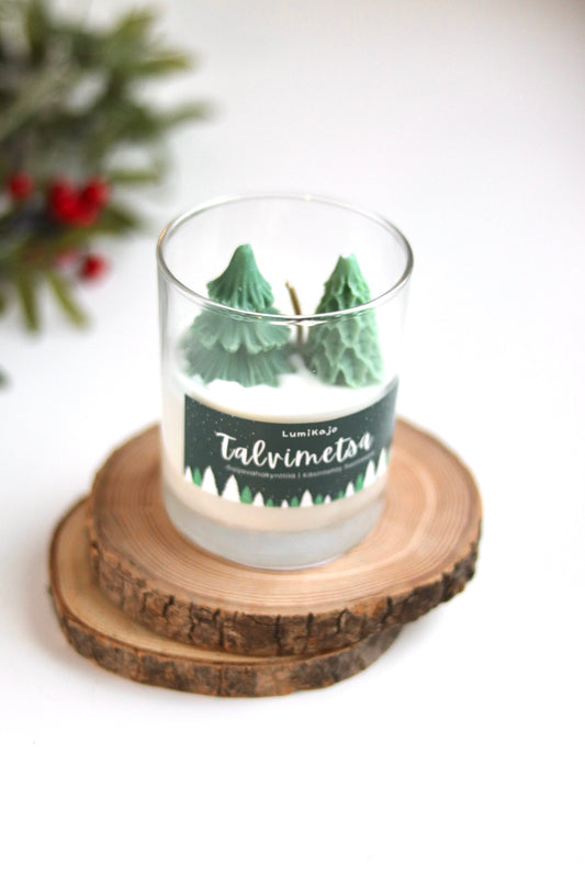 Talvimetsä Scented Handmade Soywax Candle