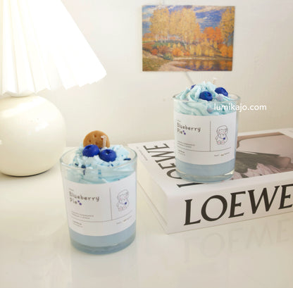 Blueberry Milkshake Candle