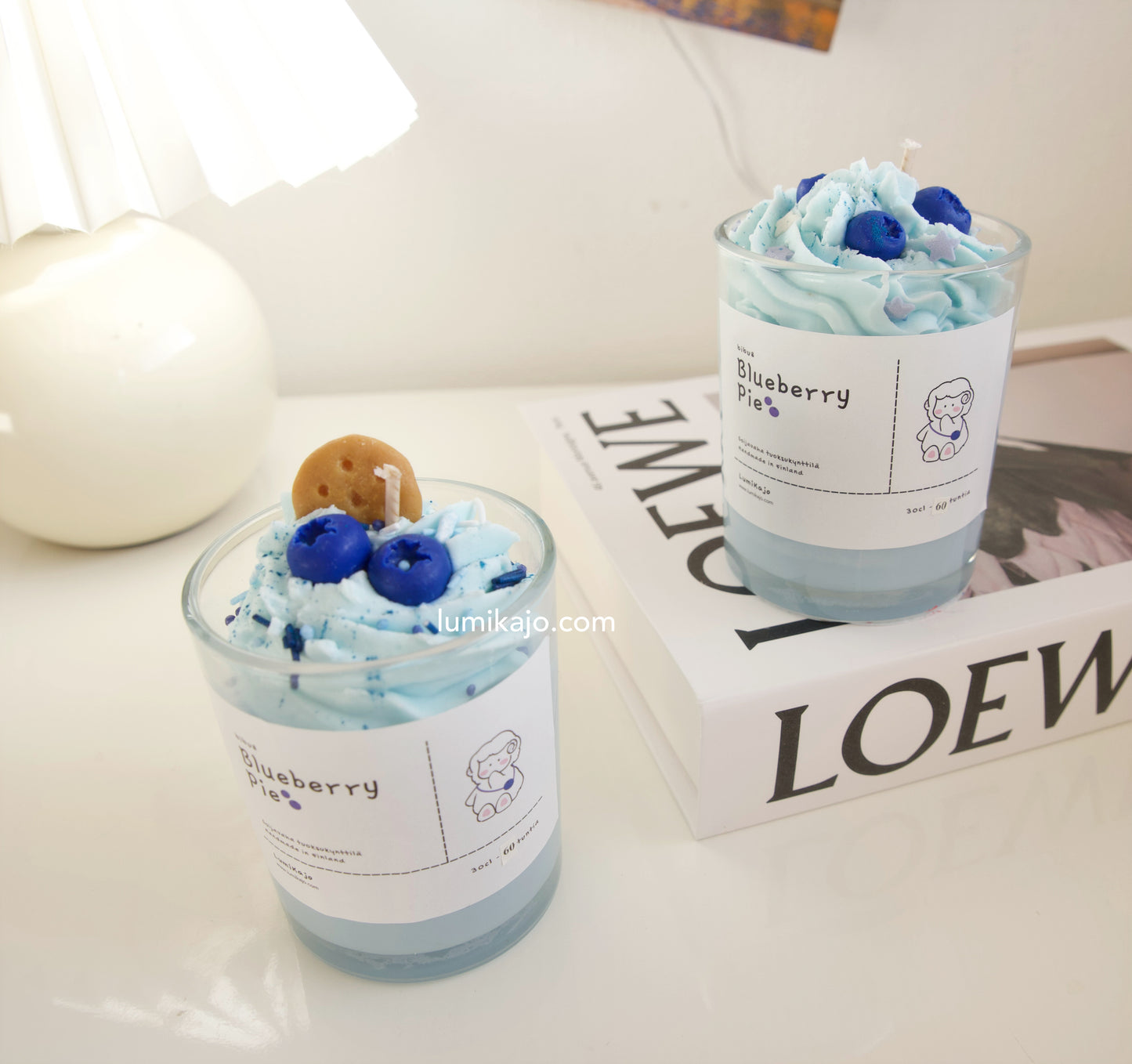 Blueberry Milkshake Candle