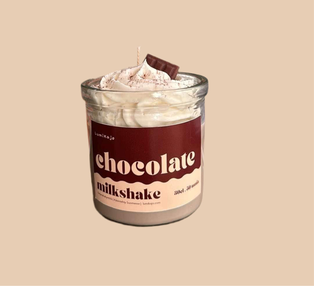 Chocolate Milkshake Candle