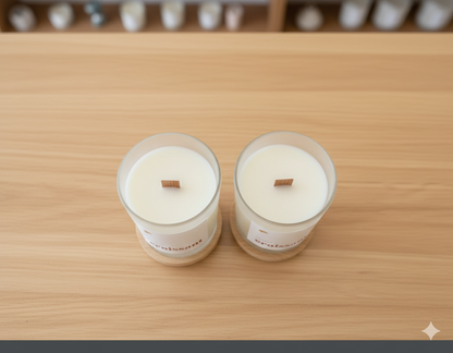 Croissant Scented Handmade Soywax Candle