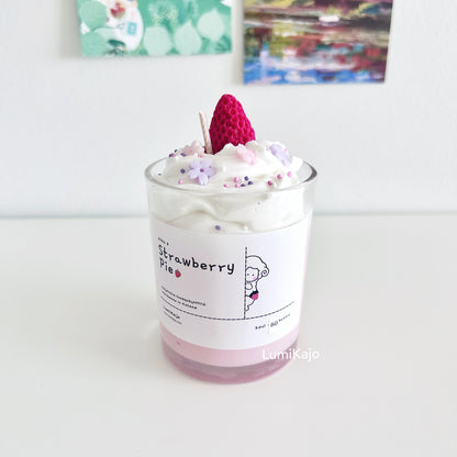 Strawberry Milkshake Candle