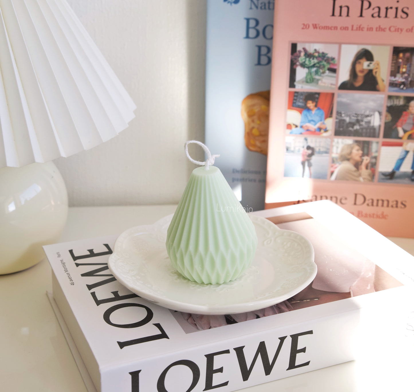 Pastel Lantern Candle