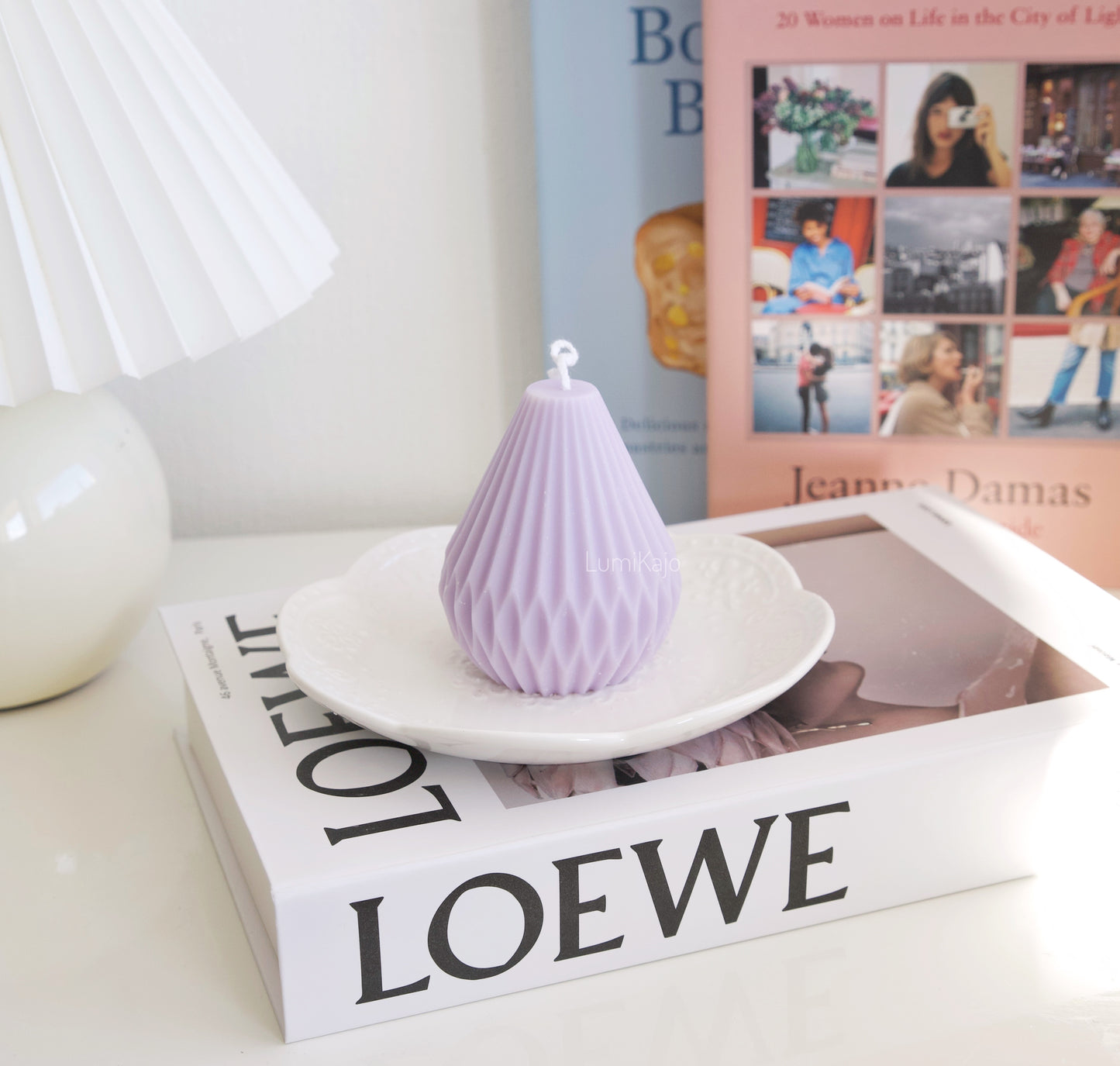 Pastel Lantern Candle