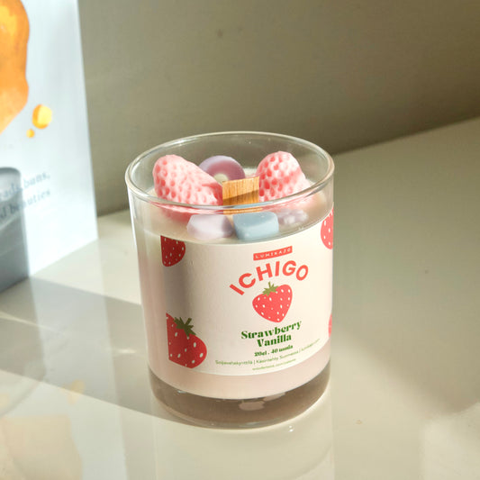 Ichigo Shortcake Dessert Scented Candle