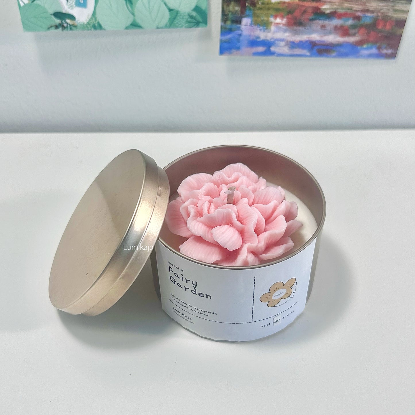 Rose Petal Candle