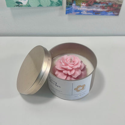 Carnation Flower Candle