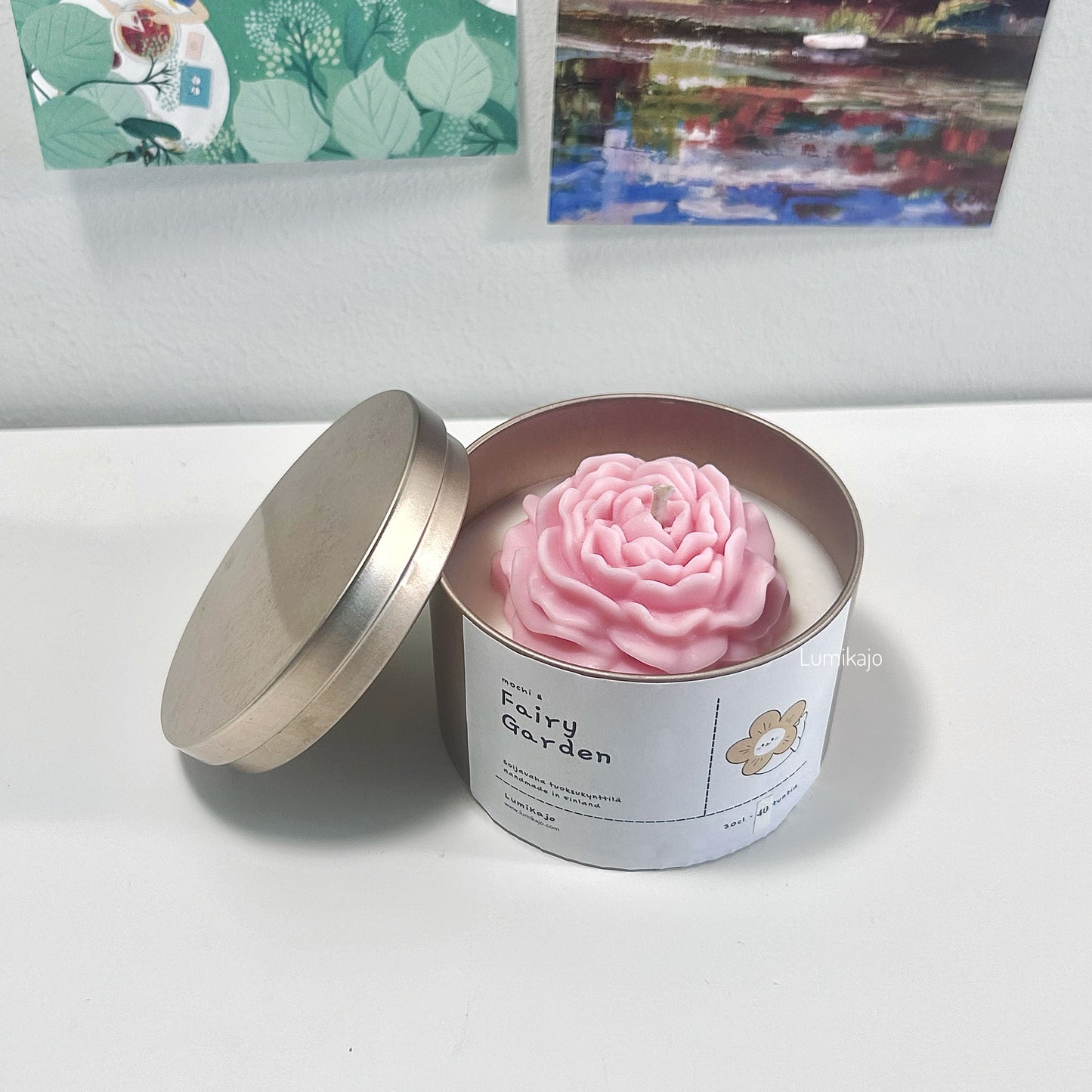 Peony Candle