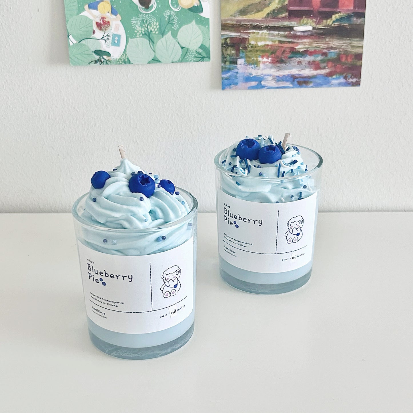 Blueberry Milkshake Candle