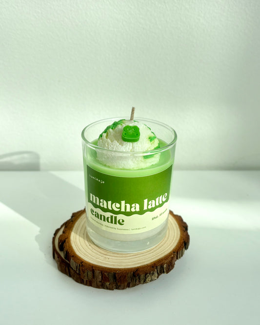 Matcha Latte Scented Handmade Soywax Candle